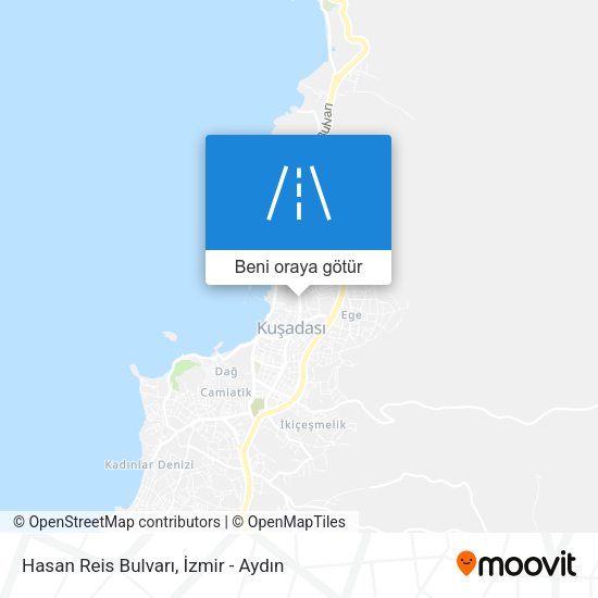 Hasan Reis Bulvarı harita