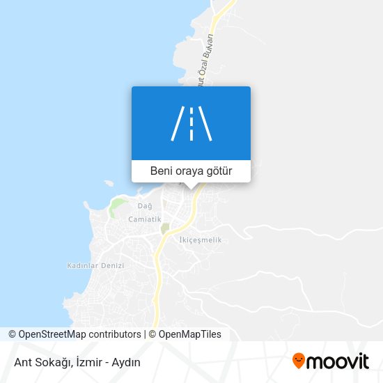 Ant Sokağı harita