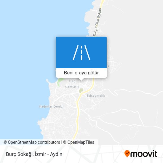 Burç Sokağı harita