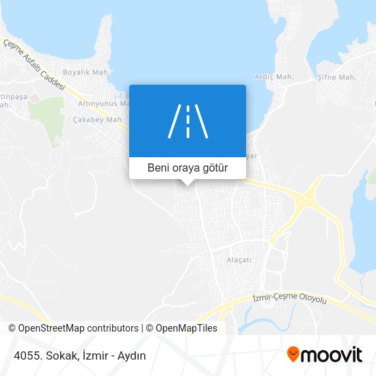 4055. Sokak harita
