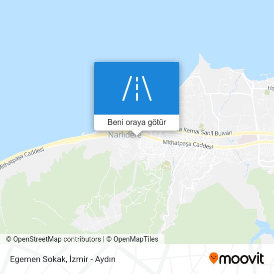 Egemen Sokak harita