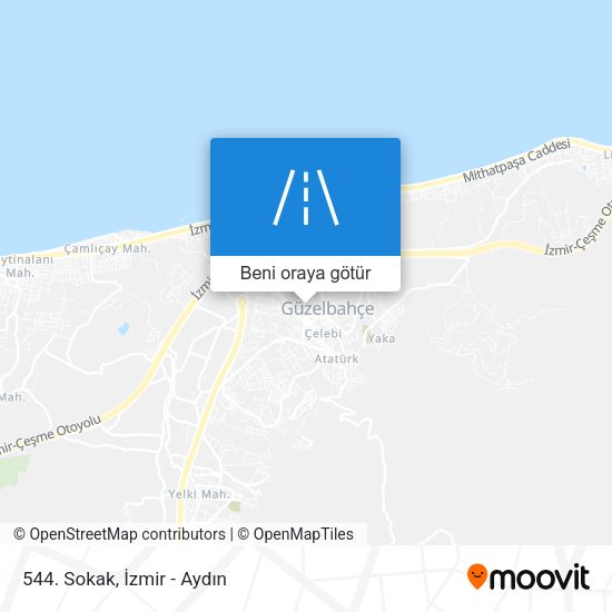 544. Sokak harita