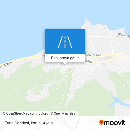 Tuna Caddesi harita