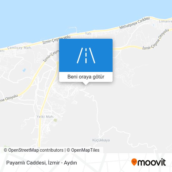 Payamlı Caddesi harita
