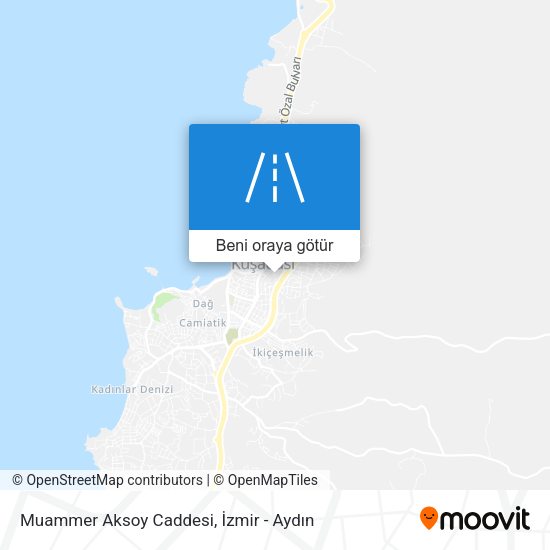 Muammer Aksoy Caddesi harita