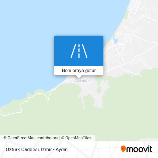 Öztürk Caddesi harita