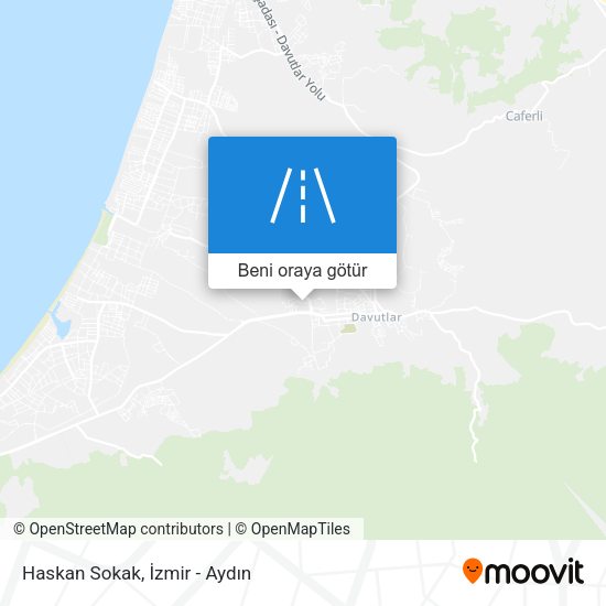 Haskan Sokak harita