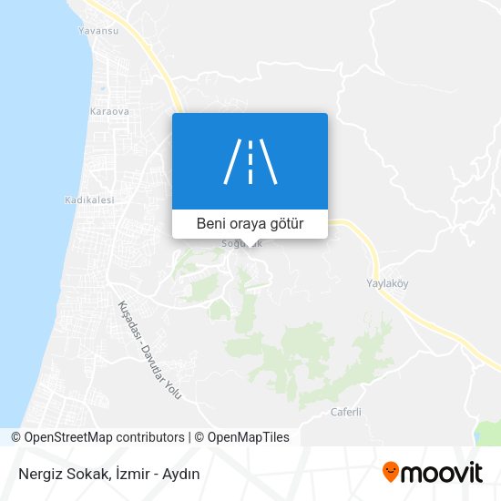 Nergiz Sokak harita