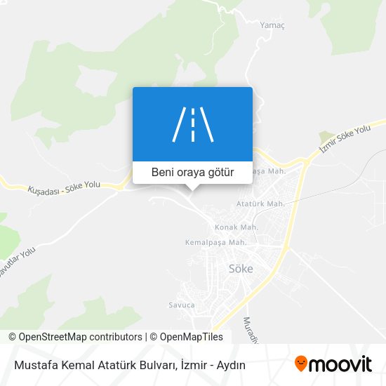 Mustafa Kemal Atatürk Bulvarı harita