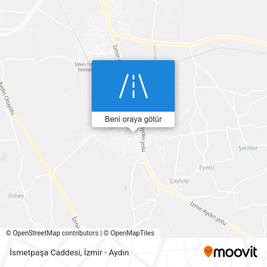 İsmetpaşa Caddesi harita