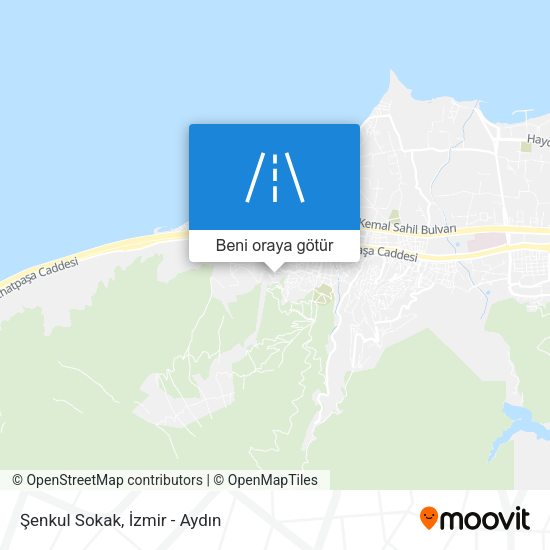 Şenkul Sokak harita
