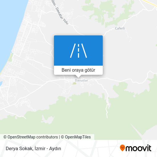 Derya Sokak harita