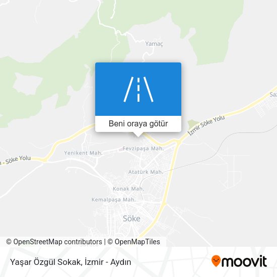 Yaşar Özgül Sokak harita