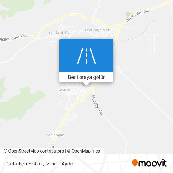 Çubukçu Sokak harita
