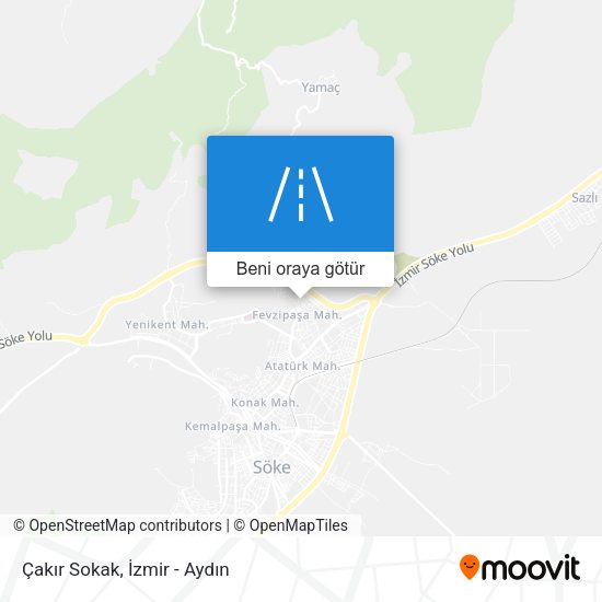Çakır Sokak harita