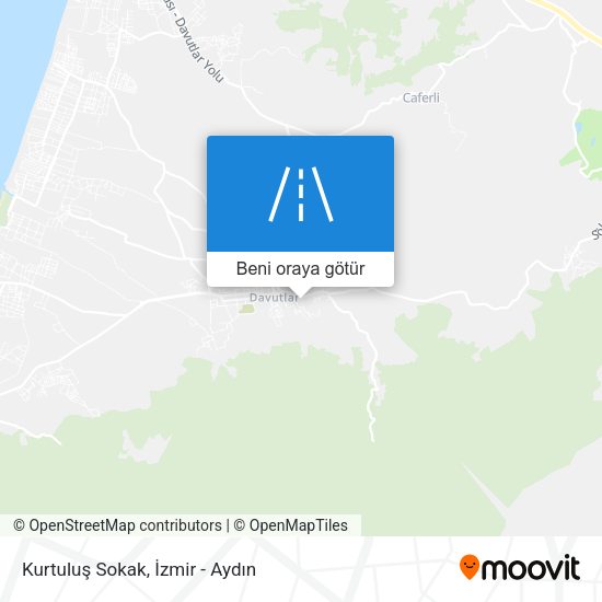 Kurtuluş Sokak harita