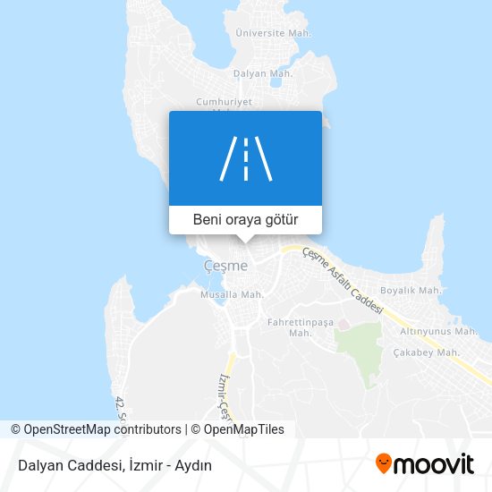 Dalyan Caddesi harita