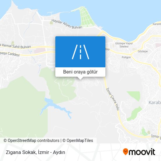 Zigana Sokak harita