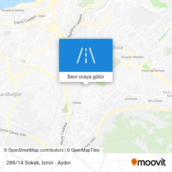 288/14 Sokak harita