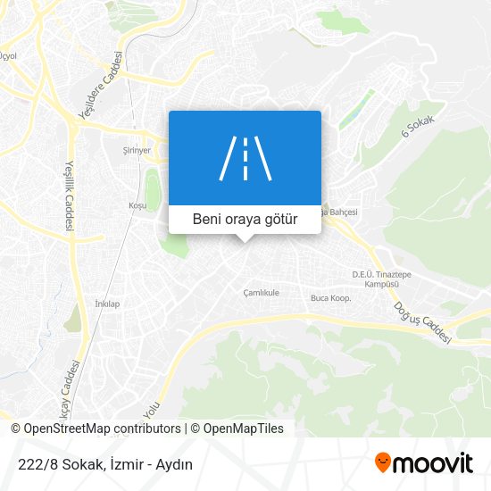 222/8 Sokak harita