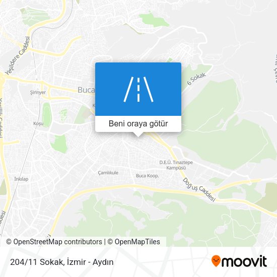 204/11 Sokak harita