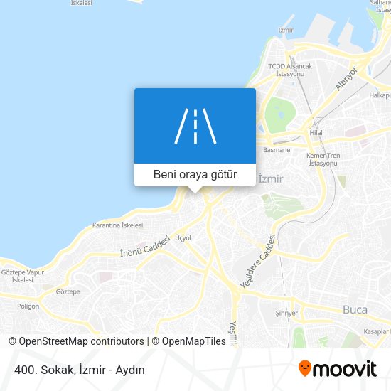400. Sokak harita