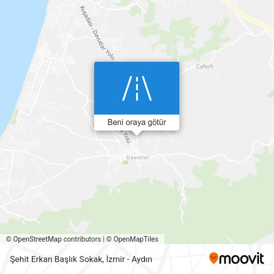 Şehit Erkan Başlık Sokak harita