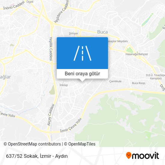 637/52 Sokak harita