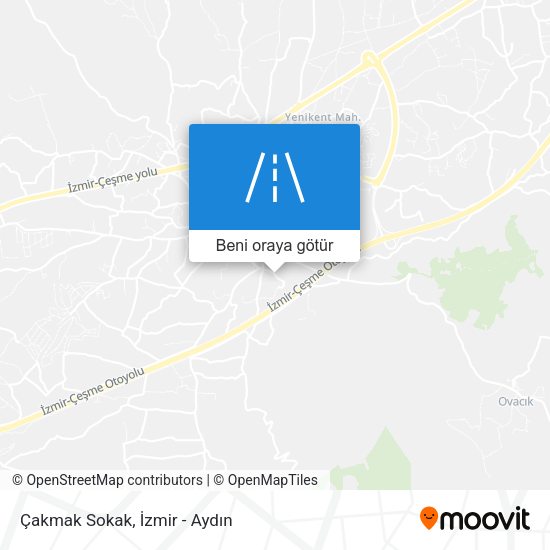 Çakmak Sokak harita