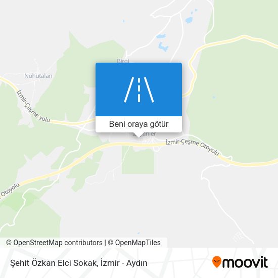 Şehit Özkan Elci Sokak harita