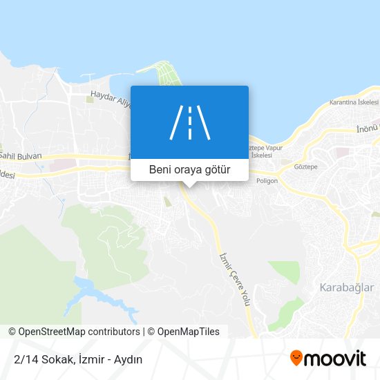 2/14 Sokak harita