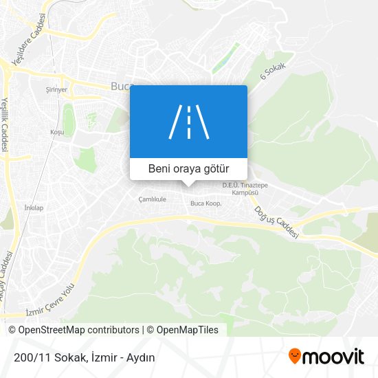 200/11 Sokak harita