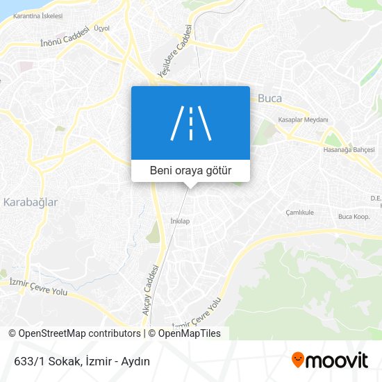 633/1 Sokak harita