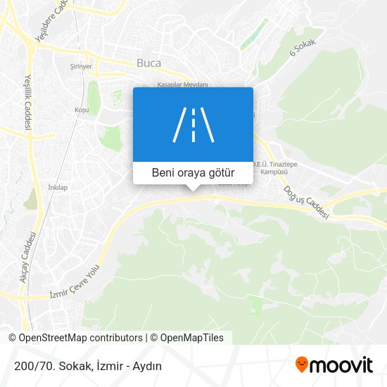 200/70. Sokak harita