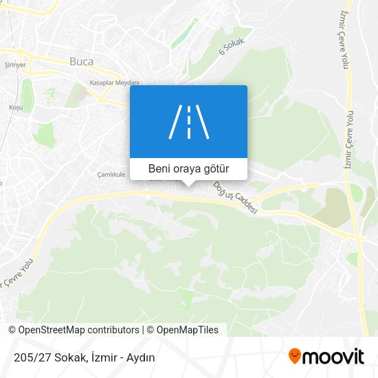 205/27 Sokak harita