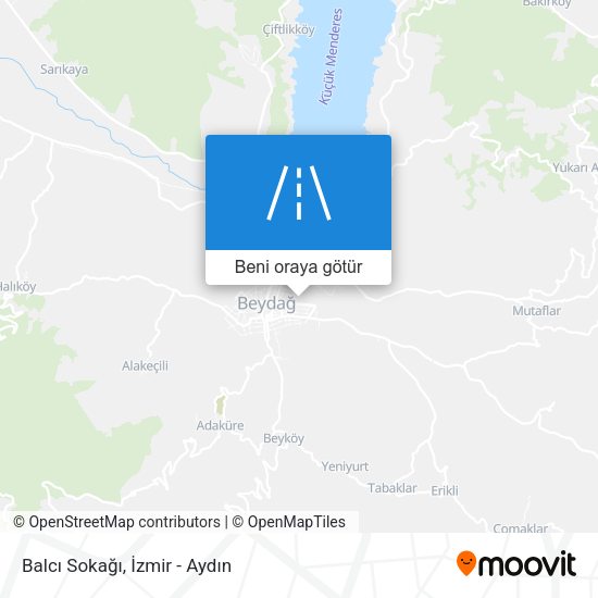 Balcı Sokağı harita
