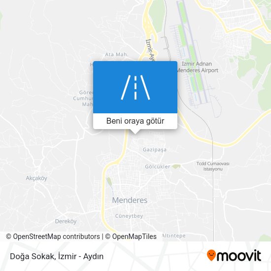 Doğa Sokak harita