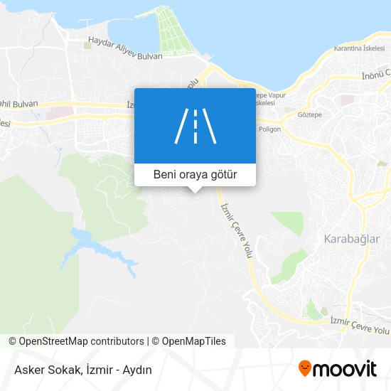 Asker Sokak harita