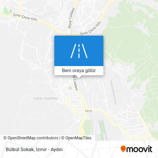 Bülbül Sokak harita