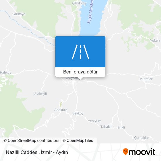 Nazilli Caddesi harita