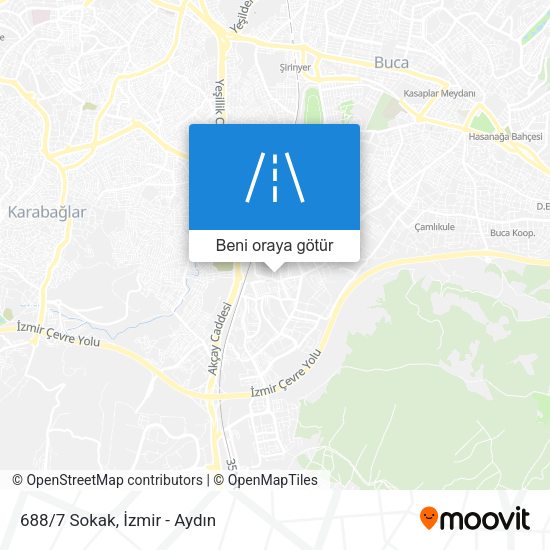 688/7 Sokak harita
