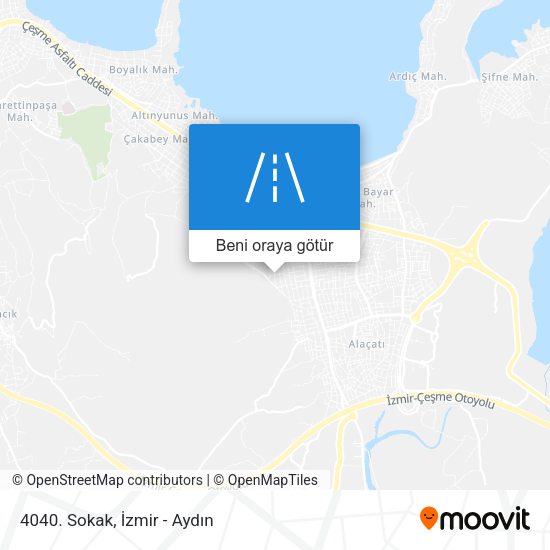 4040. Sokak harita
