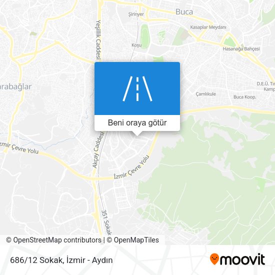 686/12 Sokak harita