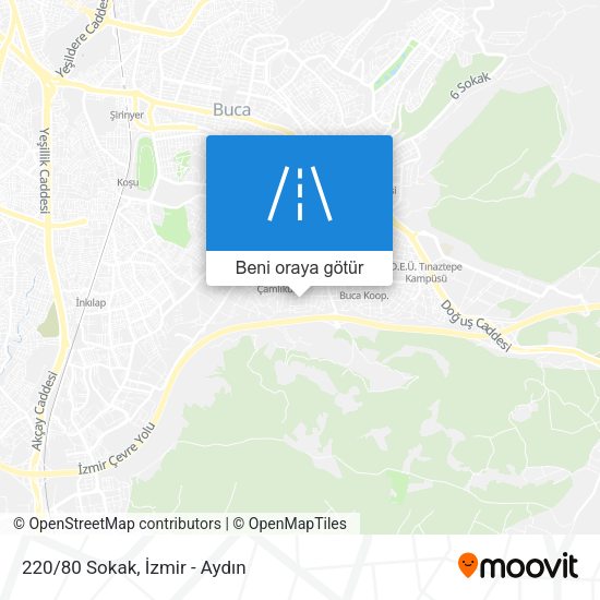 220/80 Sokak harita