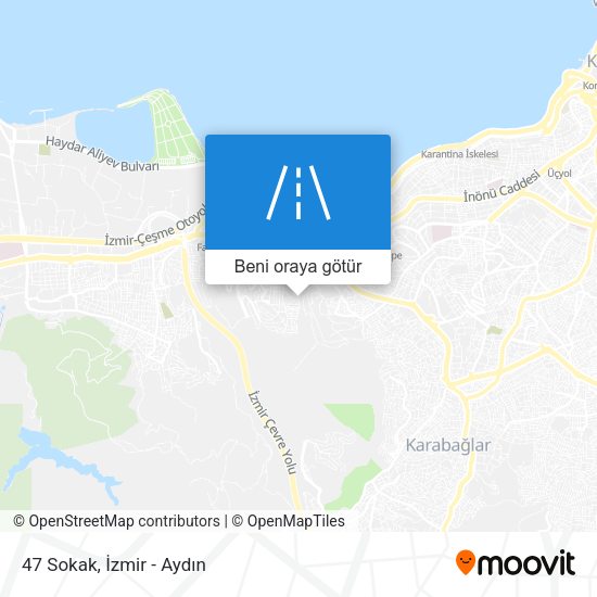 47 Sokak harita