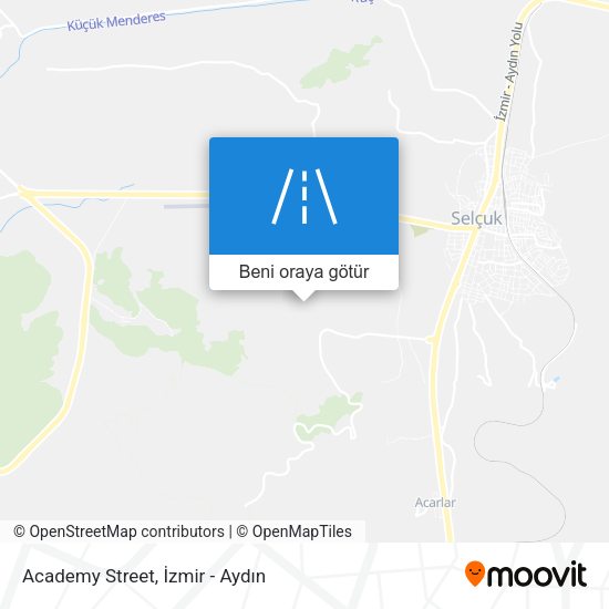 Academy Street harita