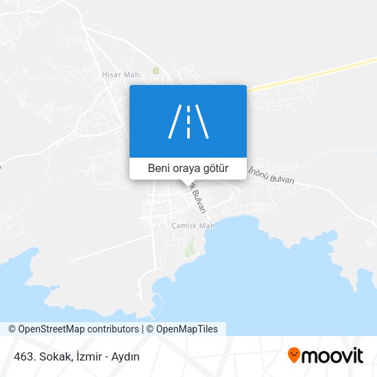 463. Sokak harita