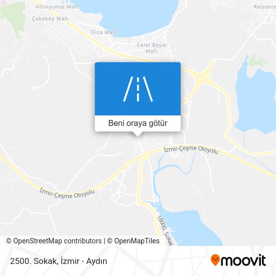 2500. Sokak harita