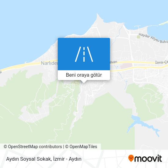 Aydın Soysal Sokak harita