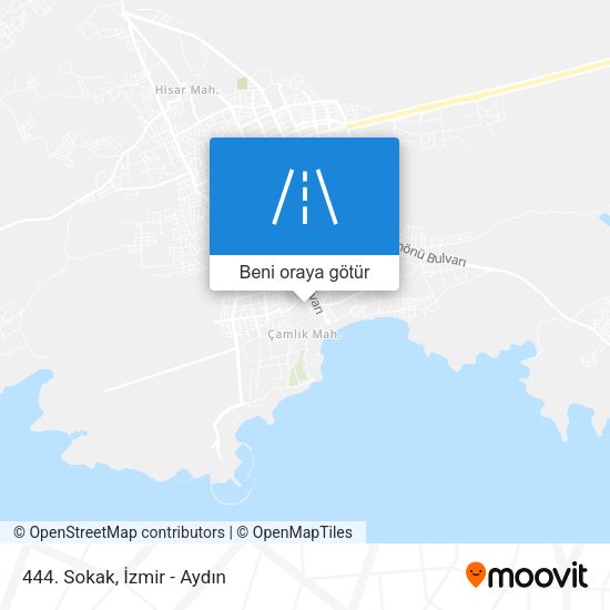 444. Sokak harita